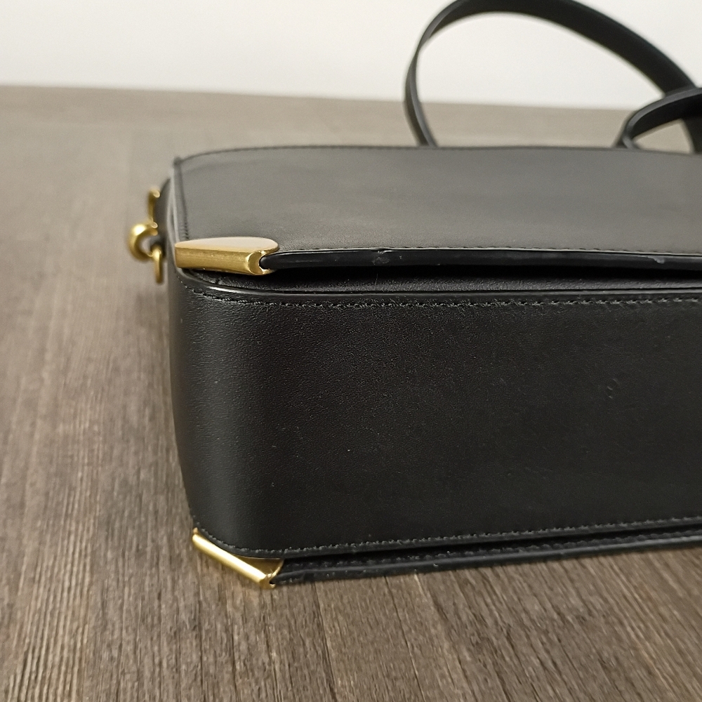 Coach 1941 Cooper Shoulder Bag Purse 38660 Crossbody Black Converts Clutch - Picture 8 of 15